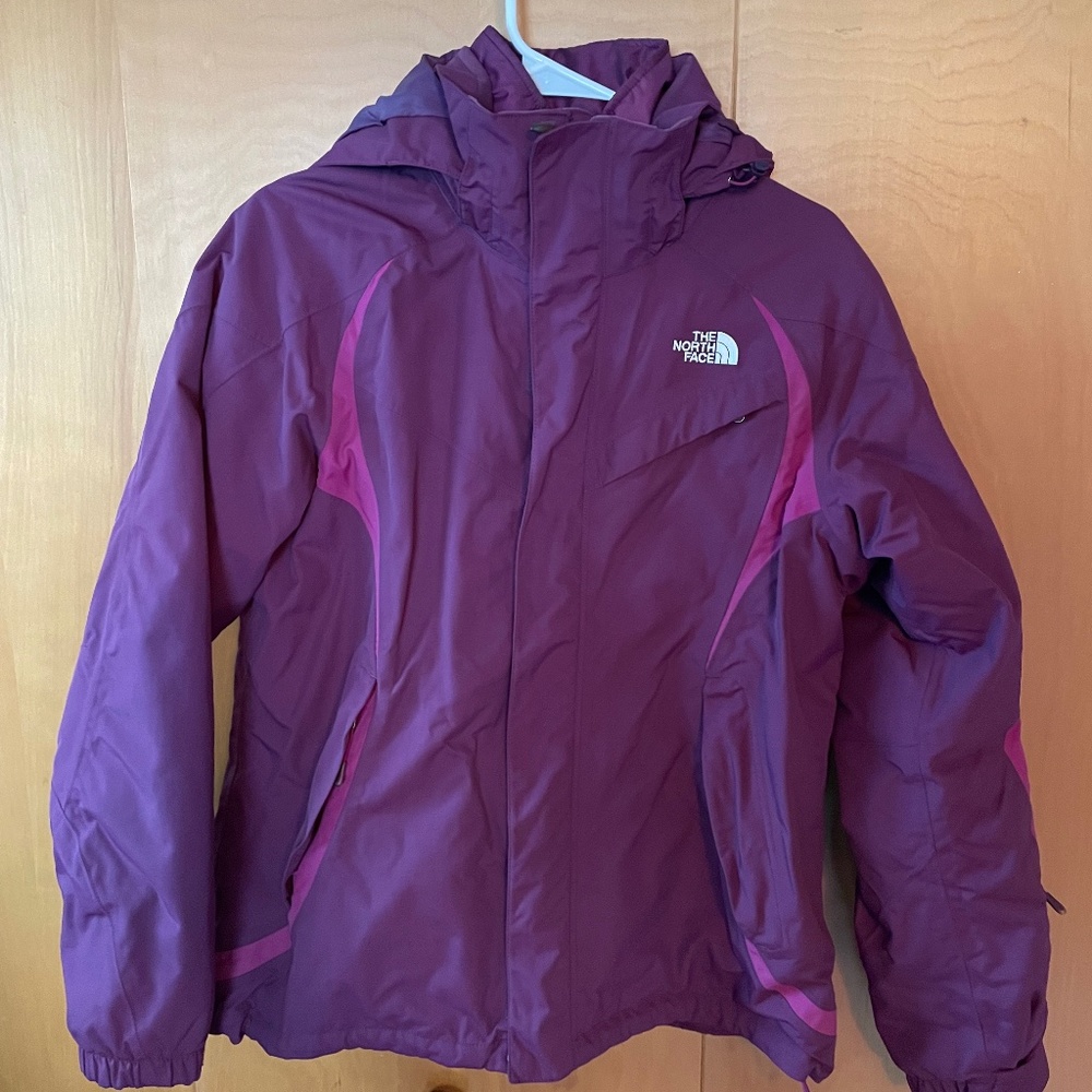 North Face Insulated Ski Jacket with Removable Liner